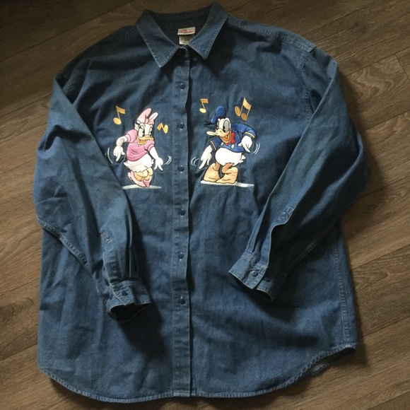 Donald and Daisy Duck Chambry XL Top